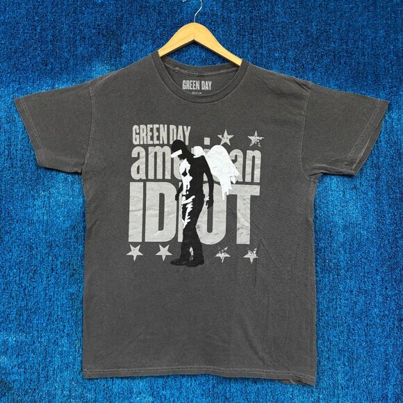 Green Day American Idiot Album Oversized Pop Punk Band Tee M - Picture 1 of 4